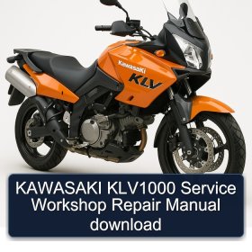 KAWASAKI KLV1000 Service Workshop Repair Manual download