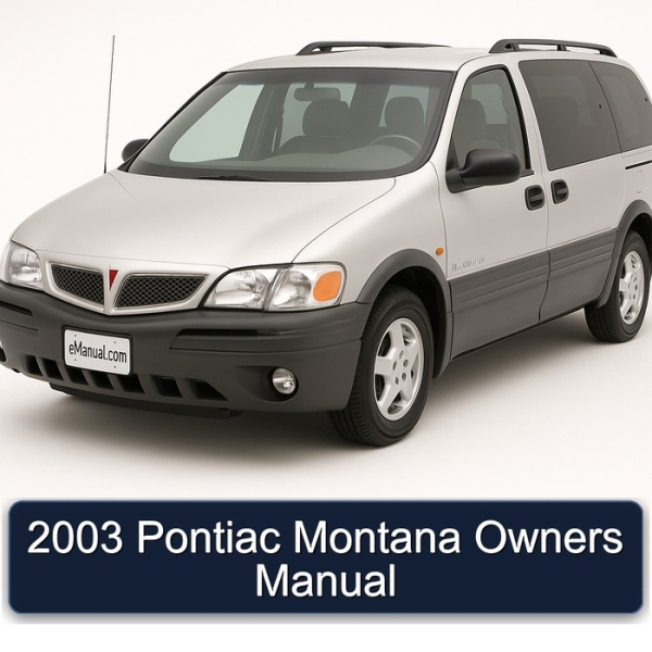 2003 Pontiac Montana Owners Manual