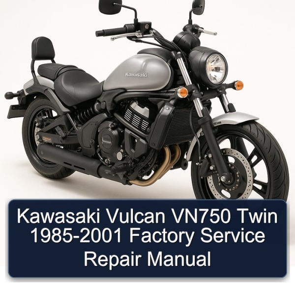 Kawasaki Vulcan VN750 Twin 1985-2001 Factory Service Repair Manual