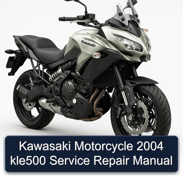 Kawasaki Motorcycle 2004 kle500 Service Repair Manual