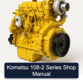 Komatsu 108-2 Series Shop Manual