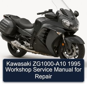 Kawasaki ZG1000-A10 1995 Workshop Service Manual for Repair