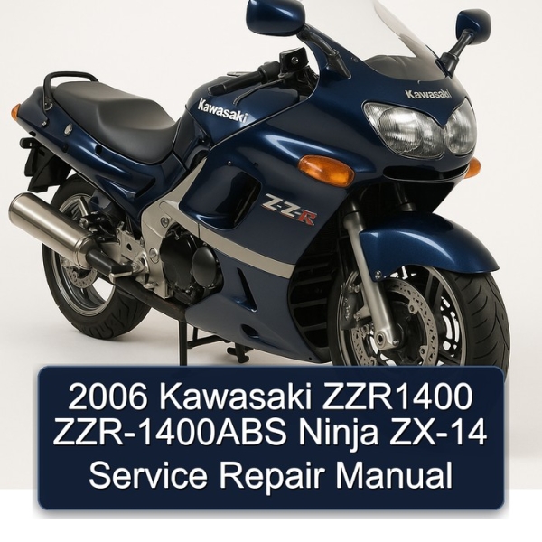 2006 Kawasaki ZZR1400 ZZR-1400ABS Ninja ZX-14 Service Repair Manual