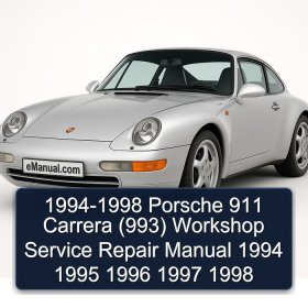 1994-1998 Porsche 911 Carrera (993) Workshop Service Repair Manual 1994 1995 1996 1997 1998