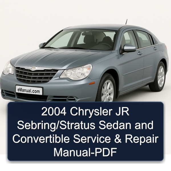 2004 Chrysler JR Sebring/Stratus Sedan and Convertible Service & Repair Manual-PDF
