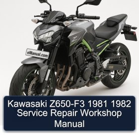 Kawasaki Z650-F3 1981 1982 Service Repair Workshop Manual