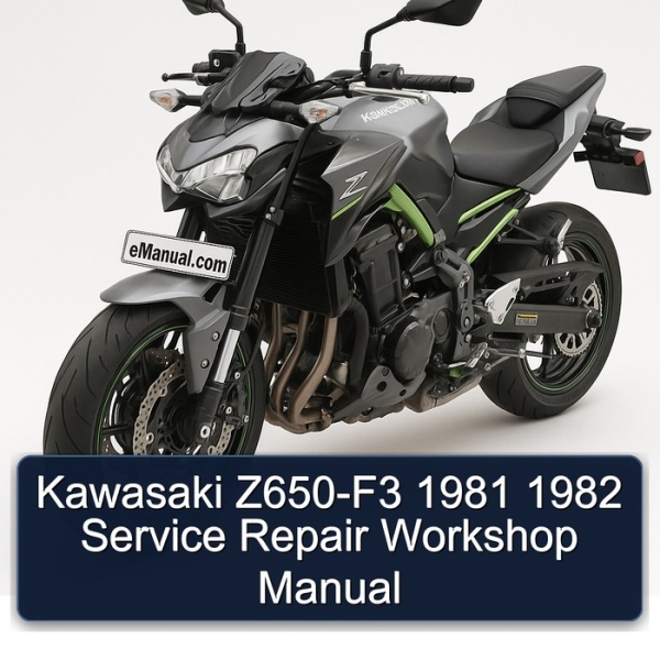 Kawasaki Z650-F3 1981 1982 Service Repair Workshop Manual