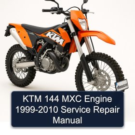 KTM 144 MXC Engine 1999-2010 Service Repair Manual
