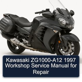 Kawasaki ZG1000-A12 1997 Workshop Service Manual for Repair