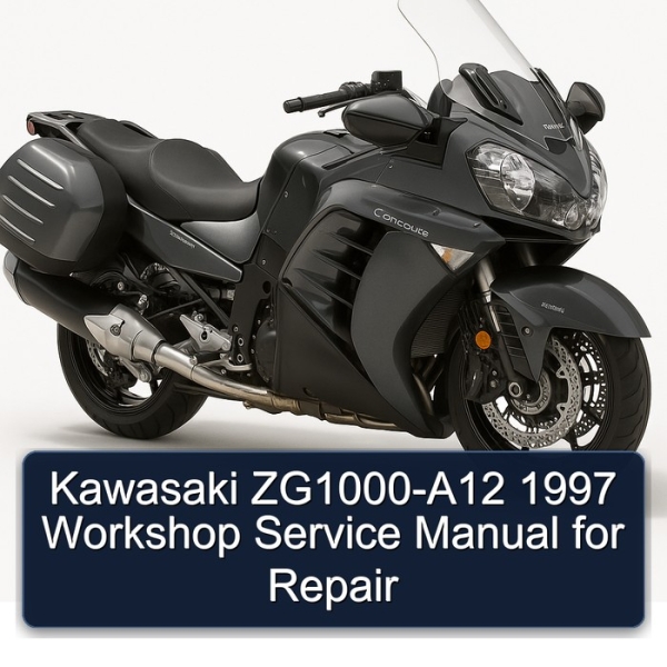 Kawasaki ZG1000-A12 1997 Workshop Service Manual for Repair