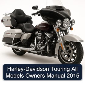 Harley-Davidson Touring All Models Owners Manual 2015