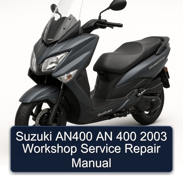 Suzuki AN400 AN 400 2003 Workshop Service Repair Manual