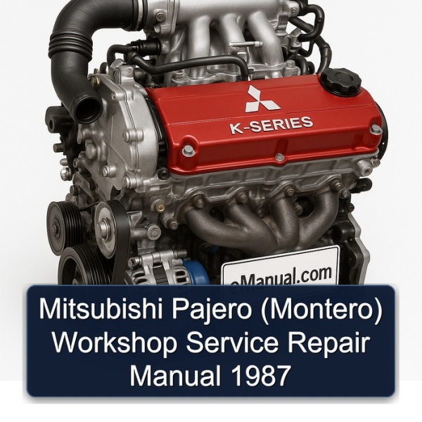 Mitsubishi Pajero (Montero) Workshop Service Repair Manual 1987