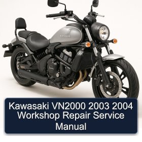 Kawasaki VN2000 2003 2004 Workshop Repair Service Manual