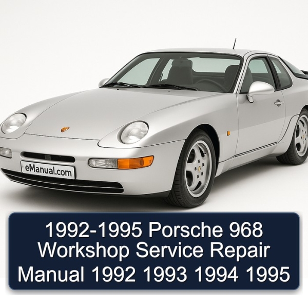 1992-1995 Porsche 968 Workshop Service Repair Manual 1992 1993 1994 1995