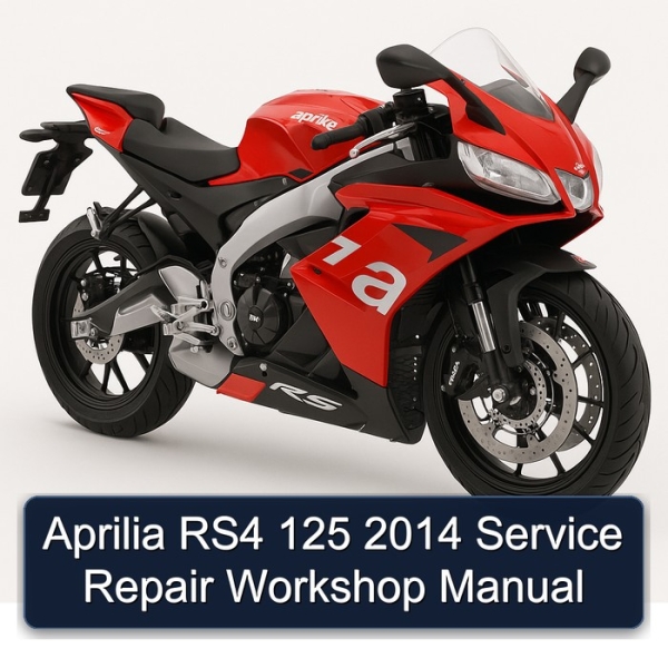 Aprilia RS4 125 2014 Service Repair Workshop Manual