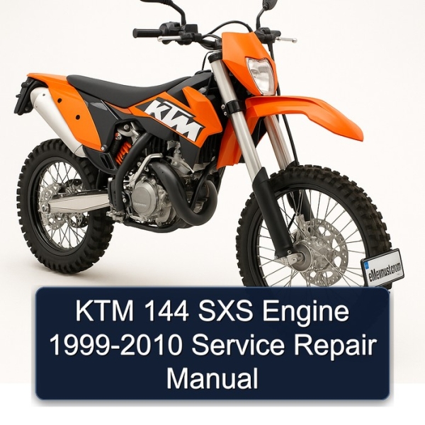 KTM 144 SXS Engine 1999-2010 Service Repair Manual