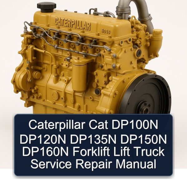 Caterpillar Cat DP100N DP120N DP135N DP150N DP160N Forklift Lift Truck Service Repair Manual