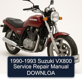 1990-1993 Suzuki VX800 Service Repair Manual DOWNLOA