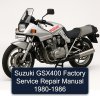 Suzuki GSX400 Factory Service Repair Manual 1980-1986