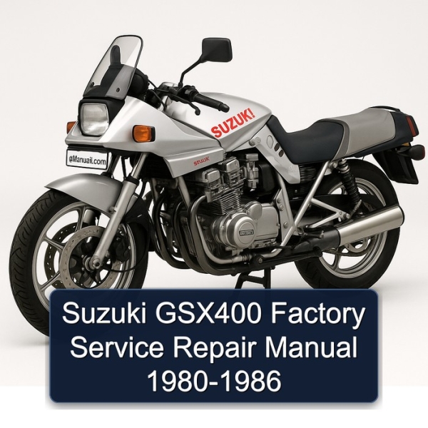 Suzuki GSX400 Factory Service Repair Manual 1980-1986
