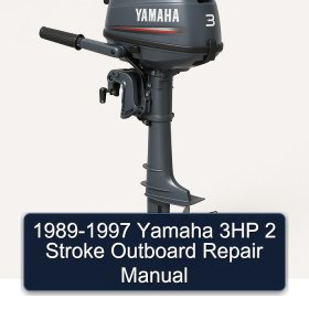1989-1997 Yamaha 3HP 2 Stroke Outboard Repair Manual