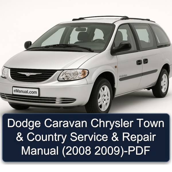 Dodge Caravan Chrysler Town & Country Service & Repair Manual (2008 2009)-PDF