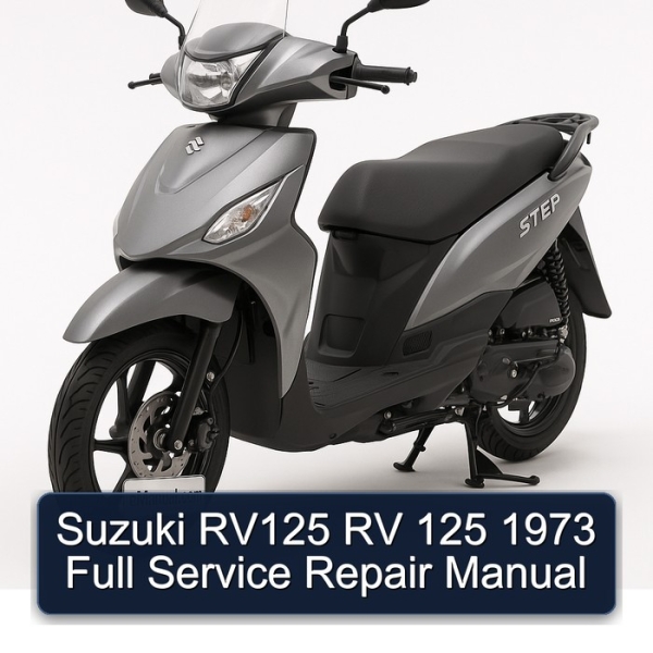 Suzuki RV125 RV 125 1973 Full Service Repair Manual