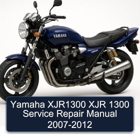 Yamaha XJR1300 XJR 1300 Service Repair Manual 2007-2012