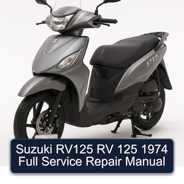 Suzuki RV125 RV 125 1974 Full Service Repair Manual