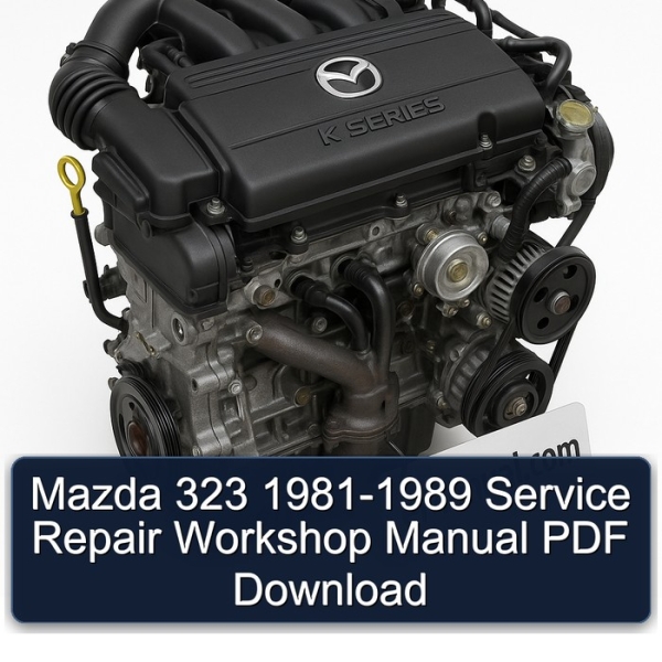 Mazda 323 1981-1989 Service Repair Workshop Manual PDF Download