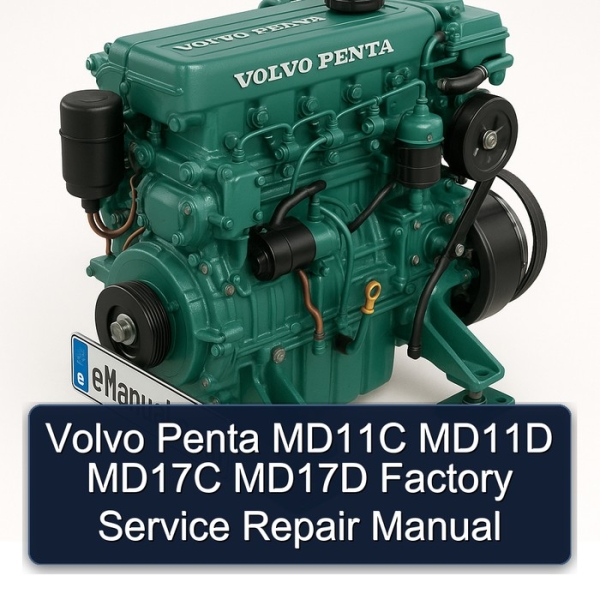 Volvo Penta MD11C MD11D MD17C MD17D Factory Service Repair Manual