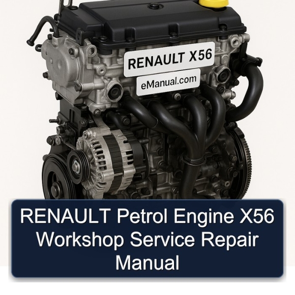RENAULT Petrol Engine X56 Workshop Service Repair Manual