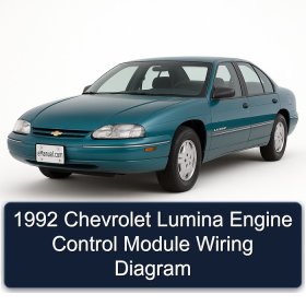 1992 Chevrolet Lumina Engine Control Module Wiring Diagram
