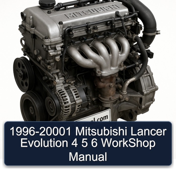 1996-20001 Mitsubishi Lancer Evolution 4 5 6 WorkShop Manual