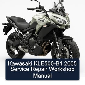 Kawasaki KLE500-B1 2005 Service Repair Workshop Manual