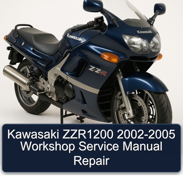 Kawasaki ZZR1200 2002-2005 Workshop Service Manual Repair