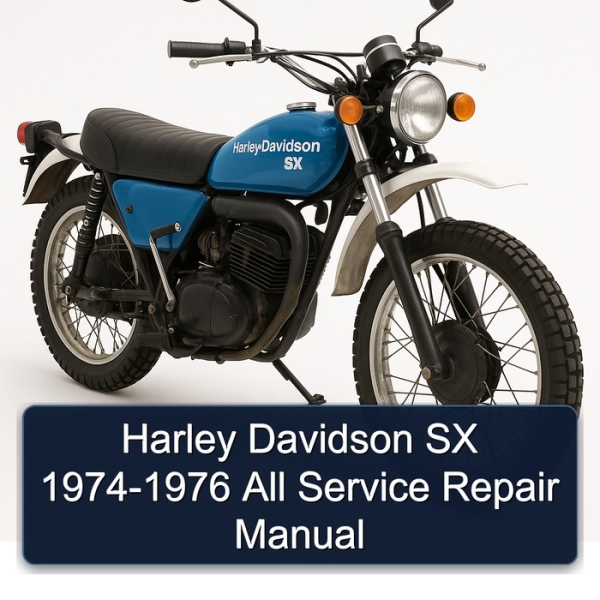 Harley Davidson SX 1974-1976 All Service Repair Manual