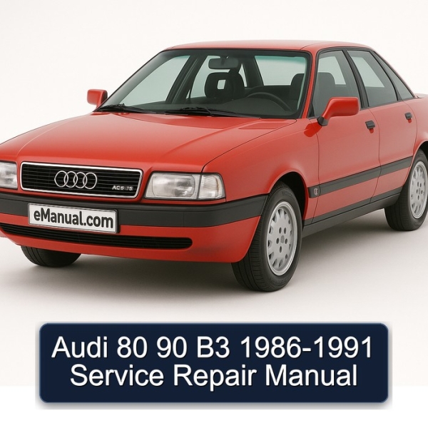 Audi 80 90 B3 1986-1991 Service Repair Manual