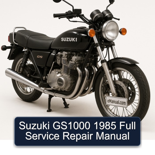 Suzuki GS1000 1985 Full Service Repair Manual