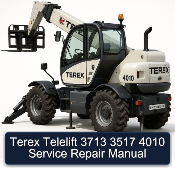 Terex Telelift 3713 3517 4010 Service Repair Manual