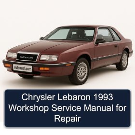 Chrysler Lebaron 1993 Workshop Service Manual for Repair