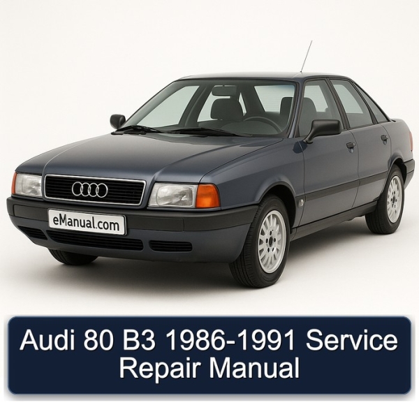 Audi 80 B3 1986-1991 Service Repair Manual