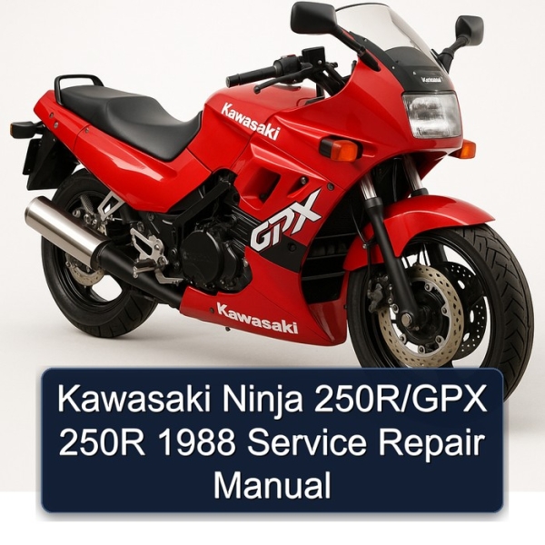 Kawasaki Ninja 250R/GPX 250R 1988 Service Repair Manual