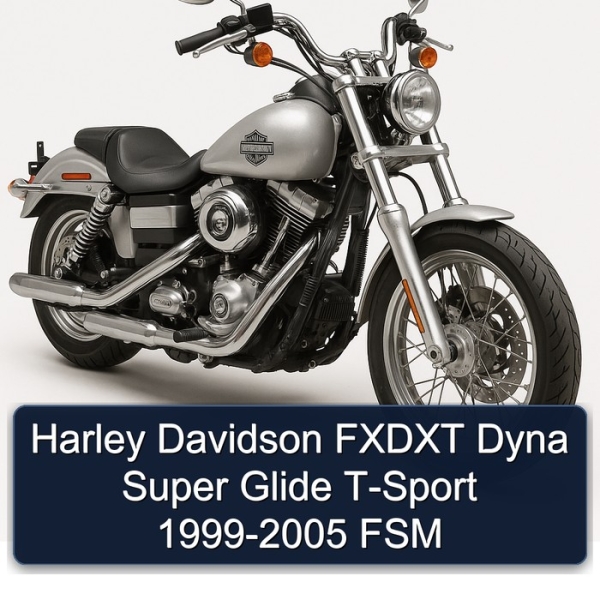 Harley Davidson FXDXT Dyna Super Glide T-Sport 1999-2005 FSM