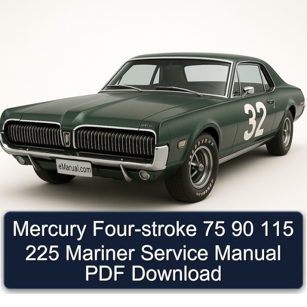 Mercury Four-stroke 75 90 115 225 Mariner Service Manual PDF Download