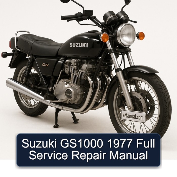Suzuki GS1000 1977 Full Service Repair Manual