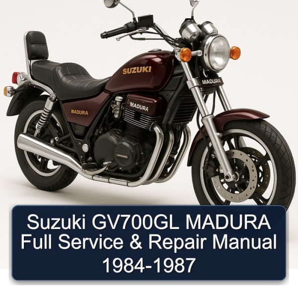 Suzuki GV700GL MADURA Full Service & Repair Manual 1984-1987
