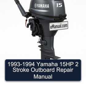 1993-1994 Yamaha 15HP 2 Stroke Outboard Repair Manual