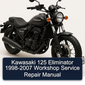 Kawasaki 125 Eliminator 1998-2007 Workshop Service Repair Manual